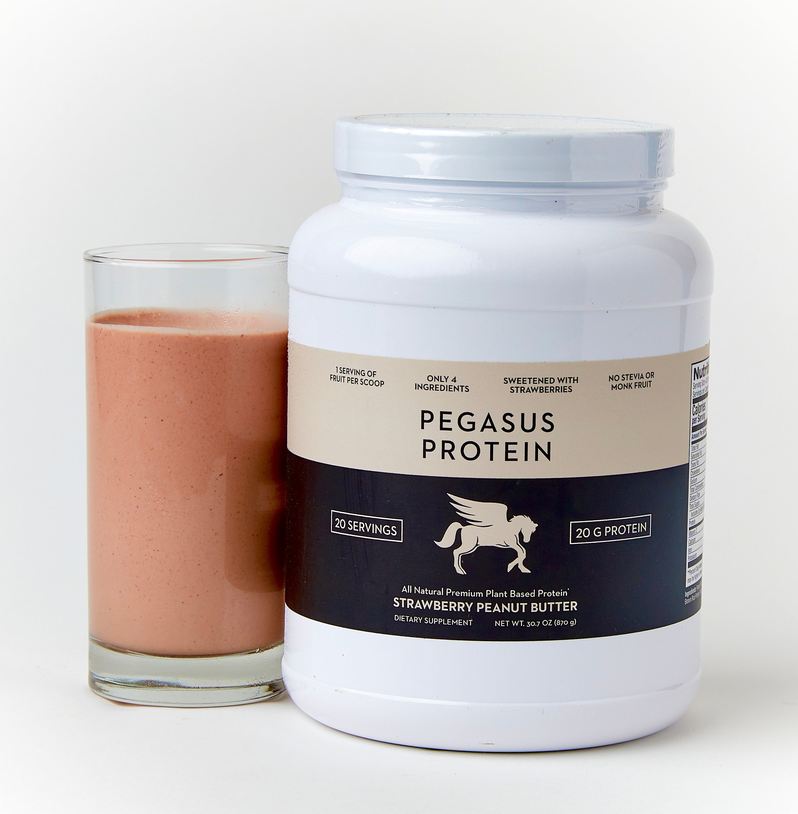Strawberry Peanut Butter Protein Powder - 20 Servings