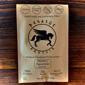 Open image in slideshow, Strawberry Peanut Butter Protein Powder (Soy Free) - Pouches
